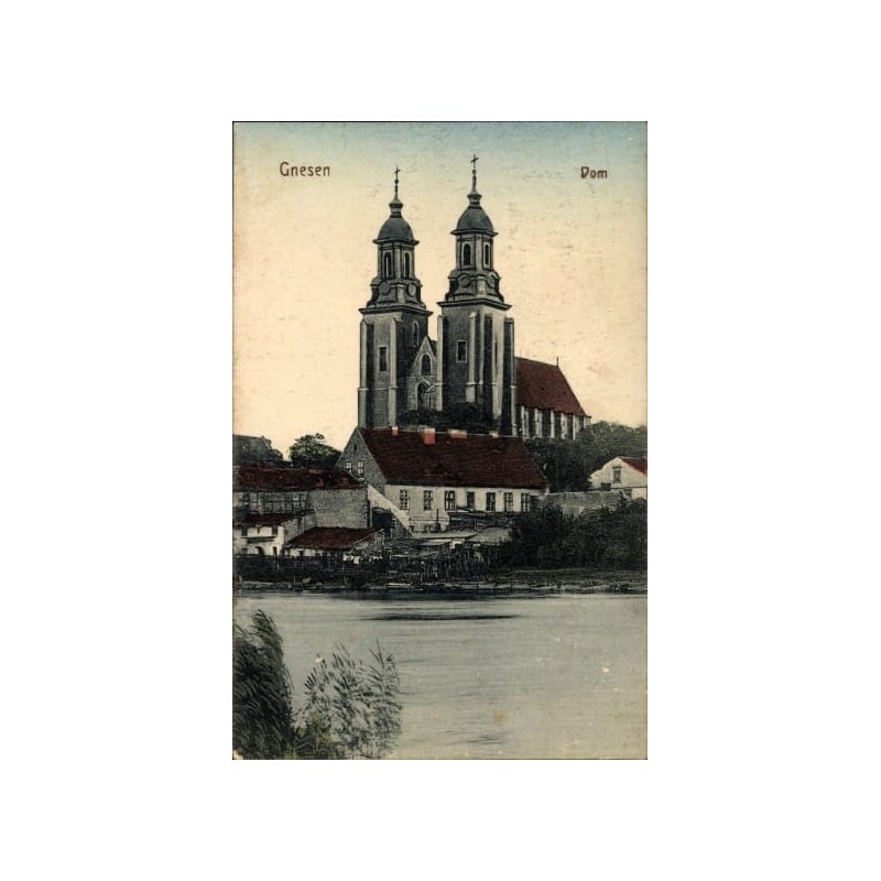 Gniezno, katedra, obieg 1917