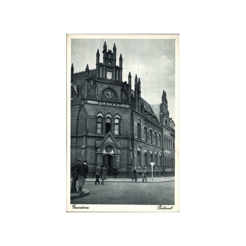 Grudziądz, poczta, obieg 1944