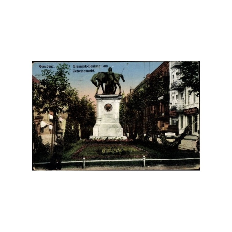 Grudziądz, pomnik, obieg 1914