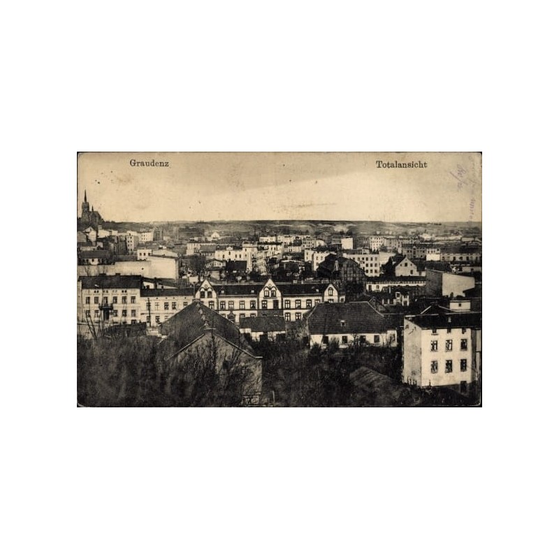 Grudziądz, widok ogólny, obieg 1915