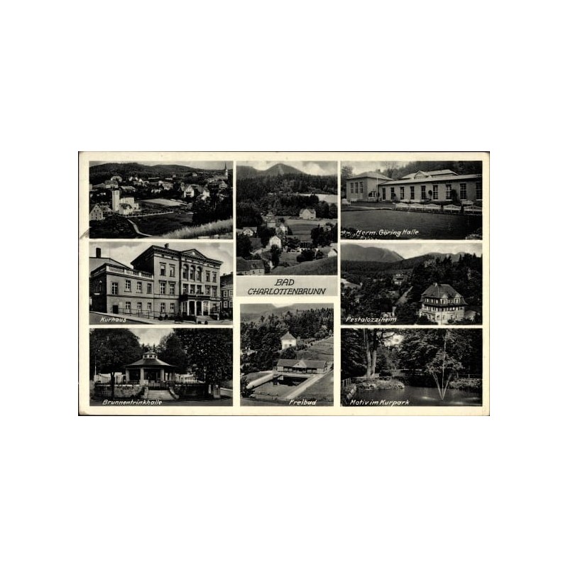 Jedlina-Zdrój, składanka, obieg 1940