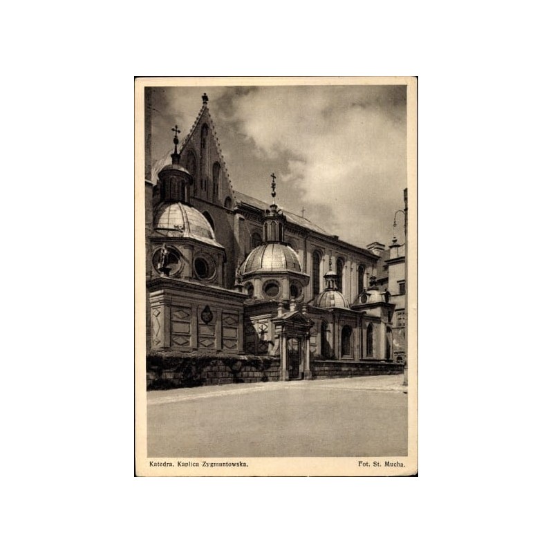 Kraków, Wawel, kaplica zygmuntowska, obieg 1940