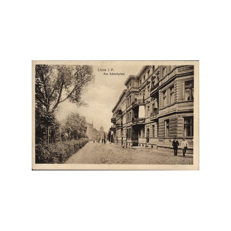 Leszno, plac zamkowy, bez biegu