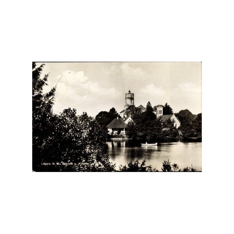 Łagów, widok ogólny, obieg 1930