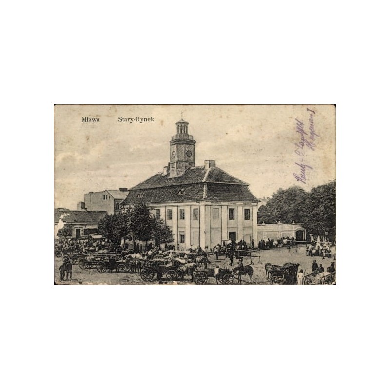 Mława, Rynek, obieg 1915