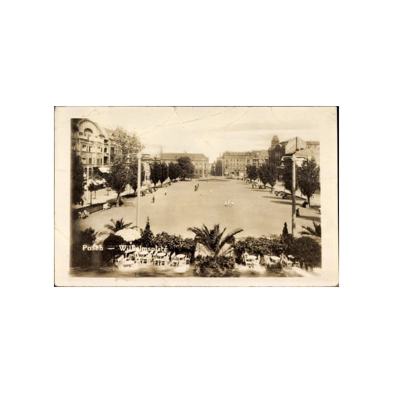 Poznań, Wilhelmplatz, obieg 1940