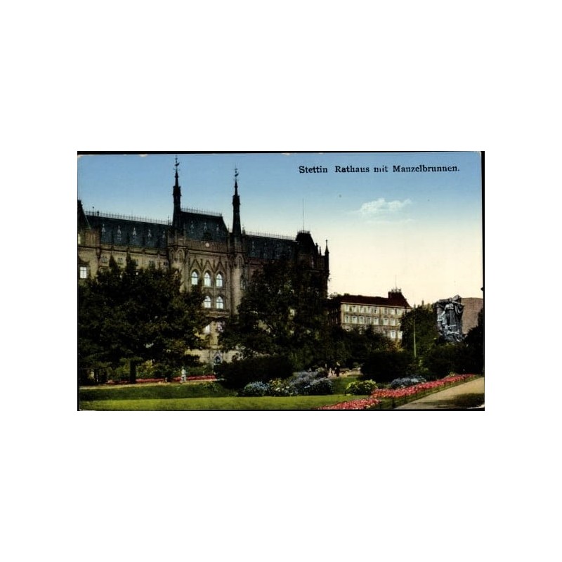 Szczecin, ratusz, bez obiegu