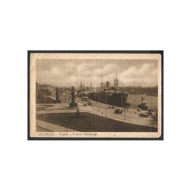 Szczecin, wały Chrobrego, port, bez obiegu