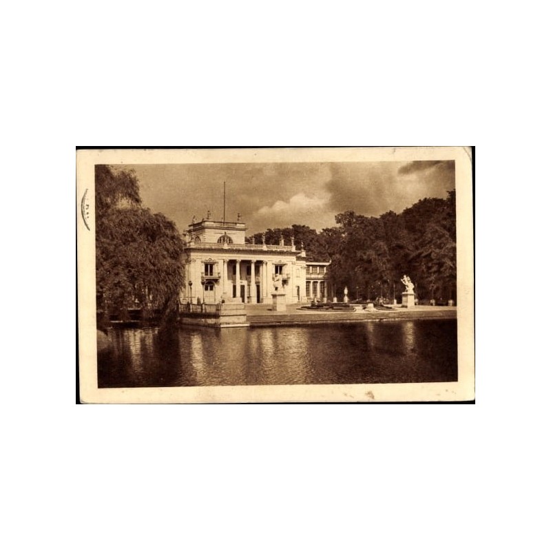 Warszawa, Łazienki, obieg 1935