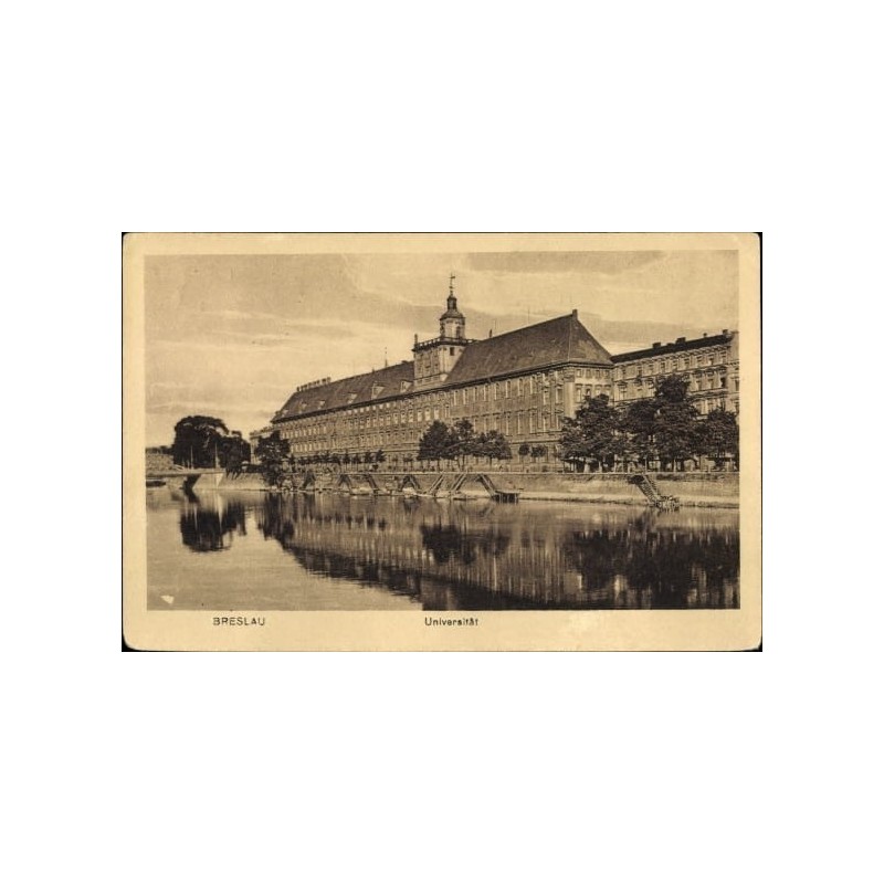 Wrocław, uniwersytet, bez obiegu 1918