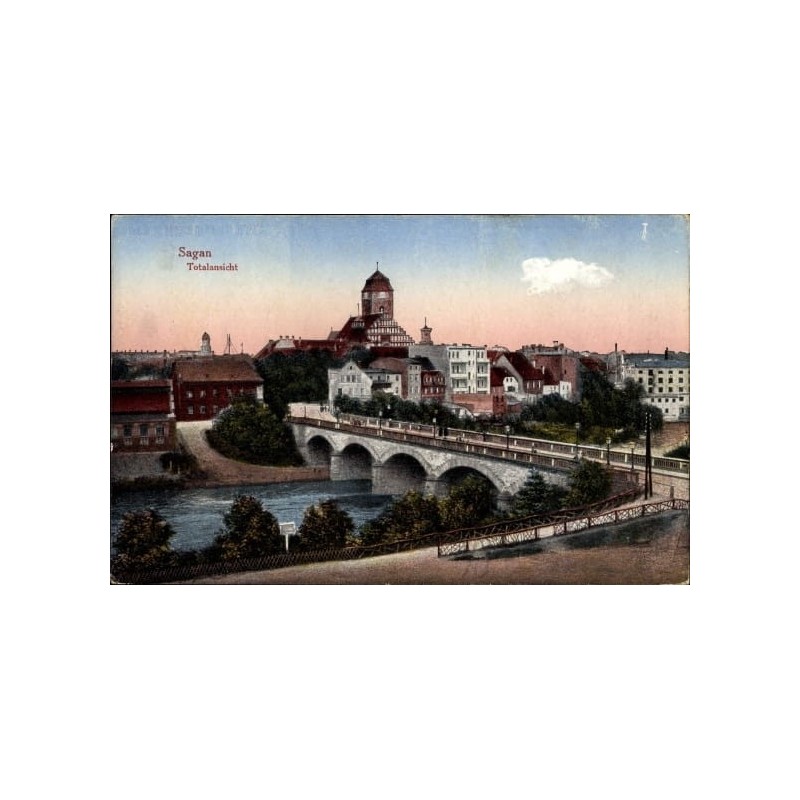 Żagań, widok ogólny, obieg