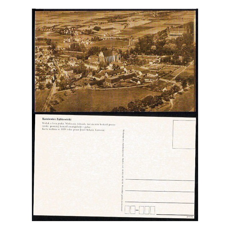 Kamieniec Ząbkowicki, reprint. Bez obiegu. Wyd. Antykwaryczne Kielce