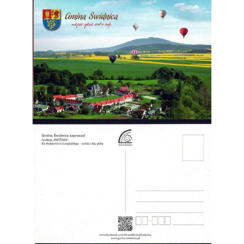 Świdnica, Krzyżowa, balony. Bez obiegu