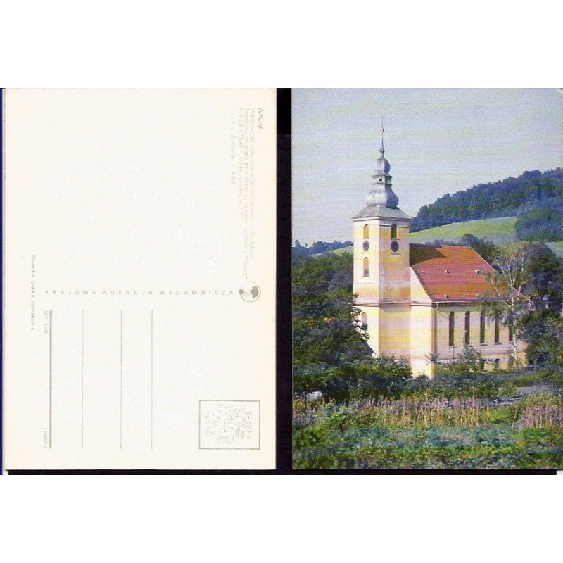 Walim, kościół, Góry Sowie, 1986. Bez obiegu