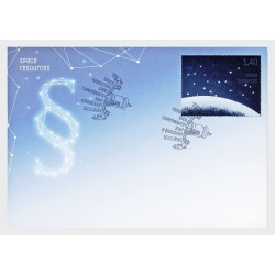 Luksemburg 2019, Kosmos, surowce. A. Tobolczyk. FDC