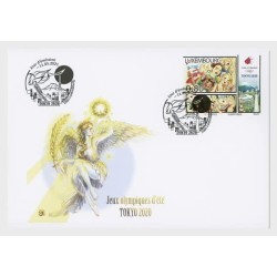 Luksemburg 2021, Igrzyska letnie Tokio 2020. FDC