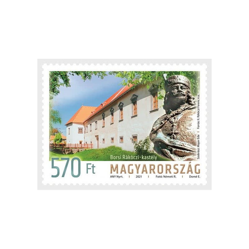 Węgry 2021, Zamek, książę J. Rakoczy **