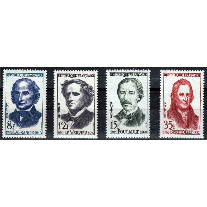 Francja 1958, Nauka: matematyka, chemia, fizyka **