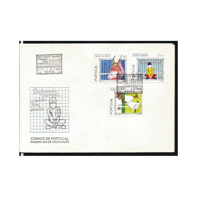 Portugalia 1979, Medycyna, choroby umysłowe. FDC