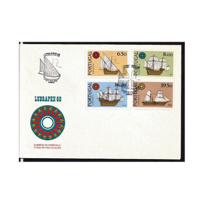 Portugalia 1980, Statki. FDC