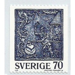 Szwecja 1977, Rzeźba, ozdoba **