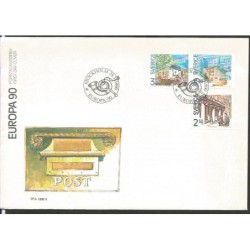 Szwecja 1990, EUROPA CEPT. FDC