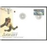 Szwecja 1998, Statek. FDC