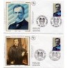 Francja 1995, L. Pasteur, chemia, biologia. 2 FDC