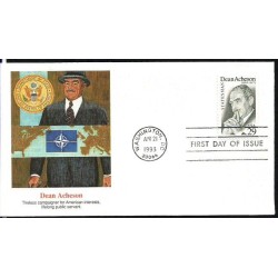 USA 1993, Dean Acheson. CZ. SŁANIA. FDC