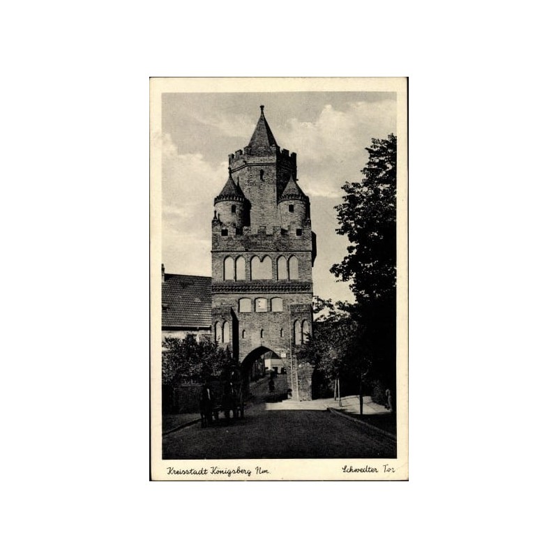 Chojna, wieża. Obieg