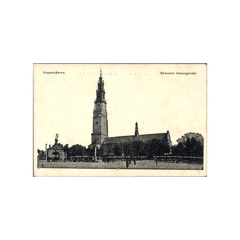 Częstochowa, Jasna Góra, klasztor. Bez obiegu