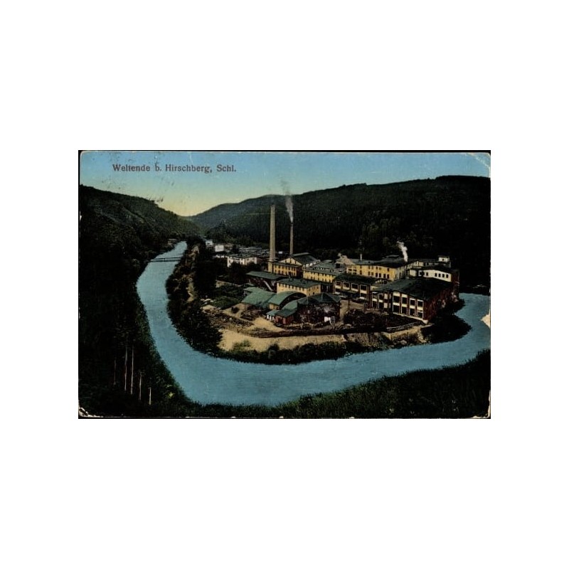 Jelenia Góra, papiernia. Obieg 1916