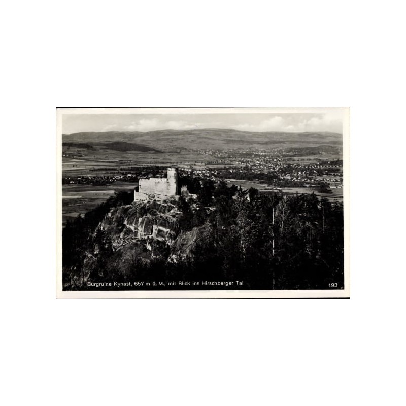 Karkonosze, Zamek Chojnik, Jelenia Góra. 1935