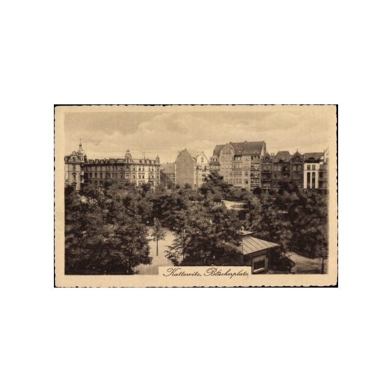 Katowice, Blucherplatz. Obieg 1919