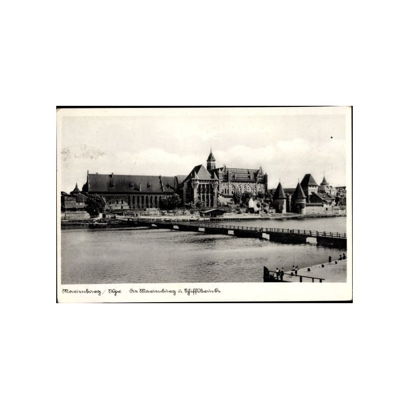 Malbork, zamek. Obieg 1933