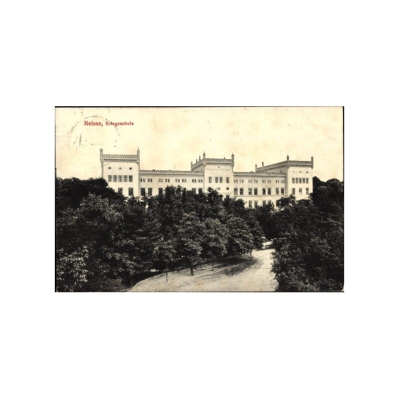 Nysa, szkoła wojskowa. Obieg 1910