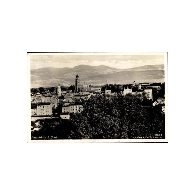 Paczków, widok ogólny. Obieg 1942