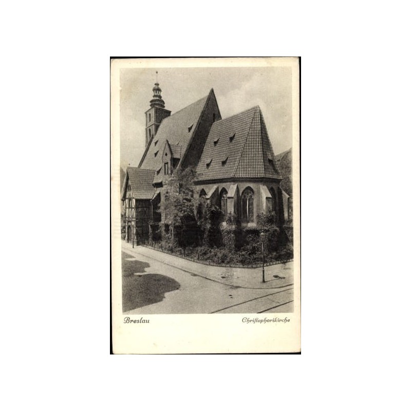 Wrocław, kościół św. Krzysztofa. Bez obiegu