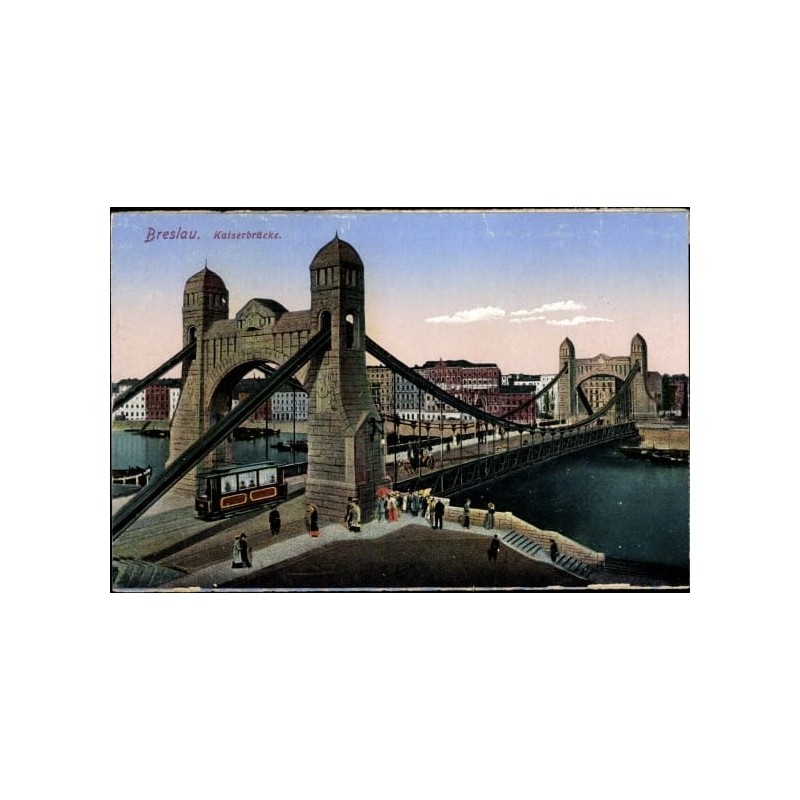 Wrocław, most Grunwaldzki. Bez obiegu