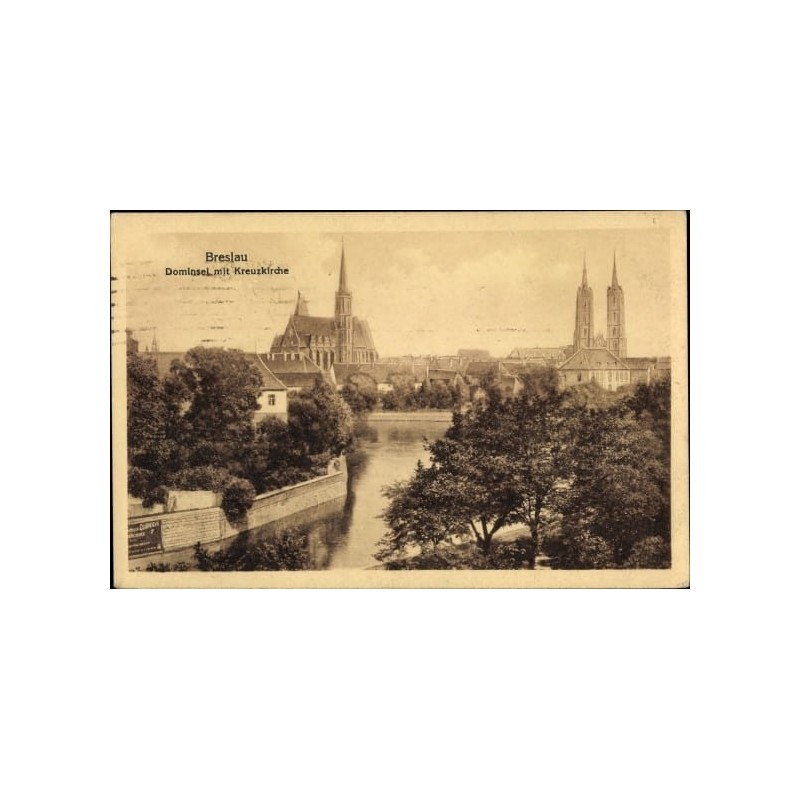 Wrocław, Ostrów Tumski. Obieg 1918