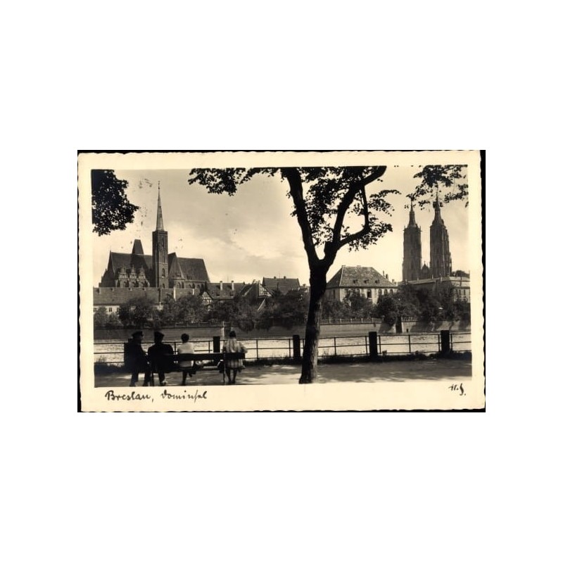 Wrocław, Ostrów Tumski. Obieg 1930