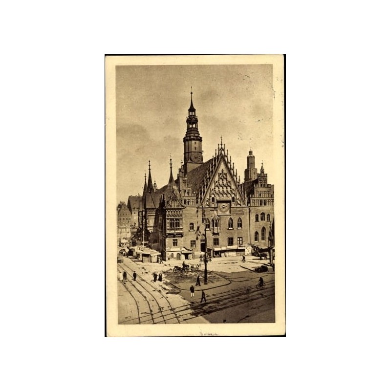 Wrocław, Ratusz. Obieg 1909