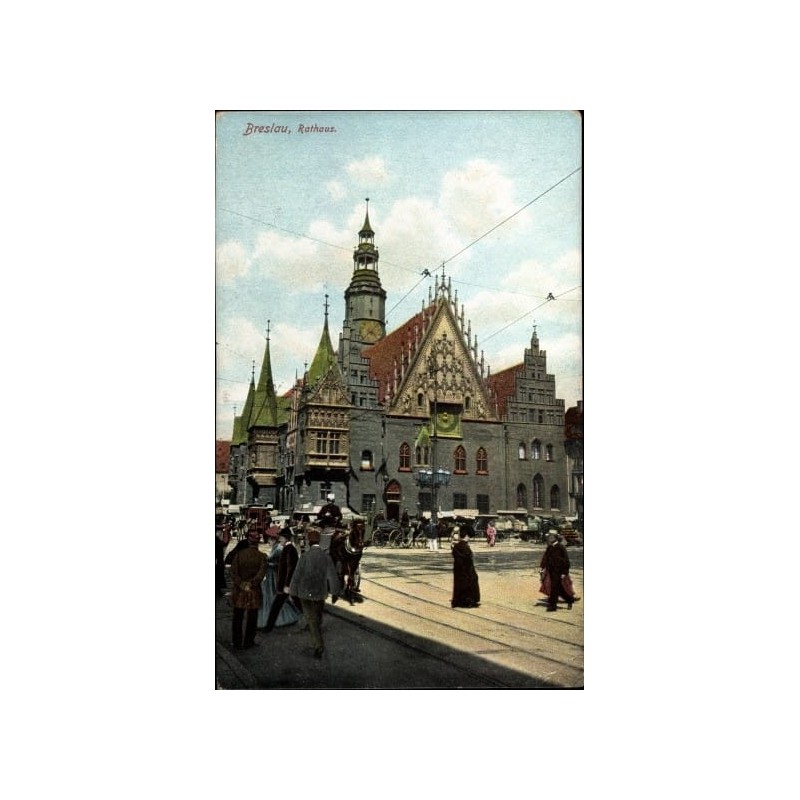 Wrocław, Ratusz. Obieg 1911