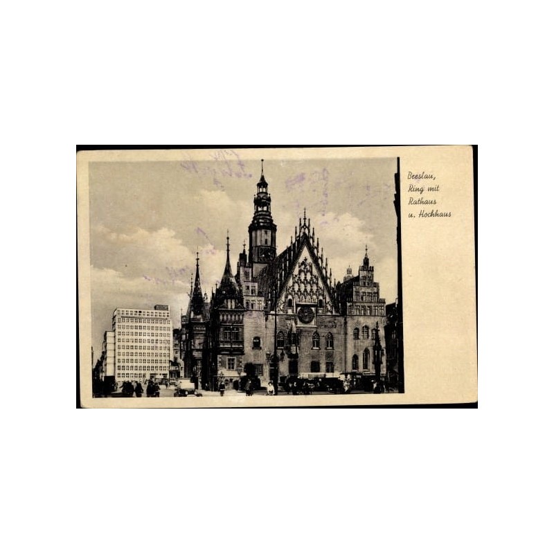 Wrocław, Ratusz. Obieg 1942