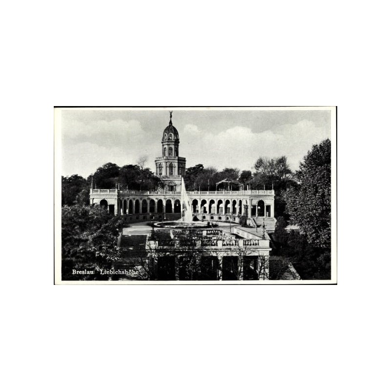 Wrocław, Wzgórze Partyzantów, Liebichshohe. Bez obiegu