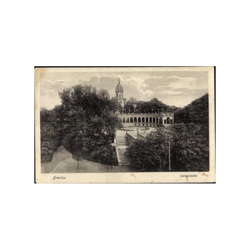 Wrocław, Wzgórze Partyzantów, Liebichshohe. Obieg 1915