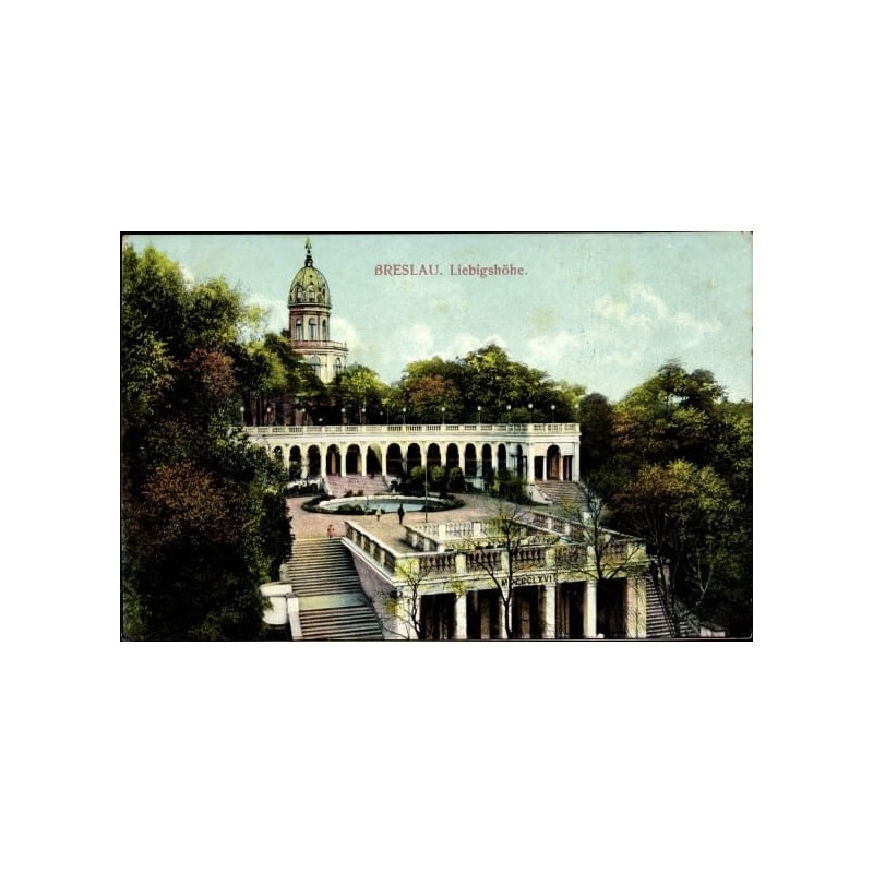 Wrocław, Wzgórze Partyzantów, Liebichshohe. Obieg 1915
