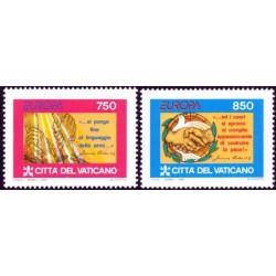 Watykan 1995, EUROPA CEPT, papież Jan Paweł II **
