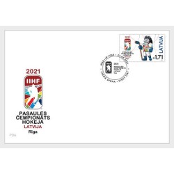 Łotwa 2021, Hokej, MŚ. FDC
