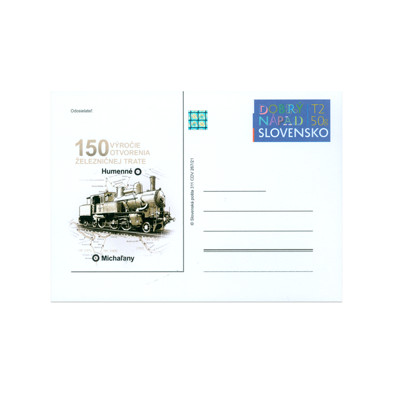 Słowacja 2021, Kolej, kolejnictwo, lokomotywa. Cp